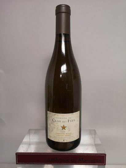 null 
1 bouteille CLOS DES FEES ""Vielles Vignes"" - Côtes Catalanes 2010




Etiquette...