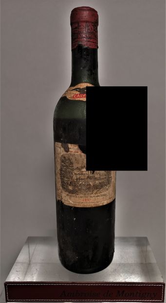 null 
1 bouteille Château LAFITE ROTHSCHILD - 1er Gcc Pauillac 1957
Etiquette tachée...
