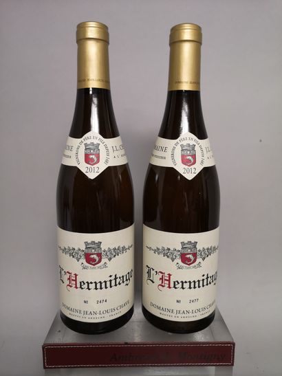 null 
2 bouteilles HERMITAGE Blanc - J. L. CHAVE 2012
