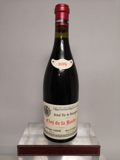 null 
1 bouteille CLOS de la ROCHE Grand cru V. V. - Dominique LAURENT 2005
