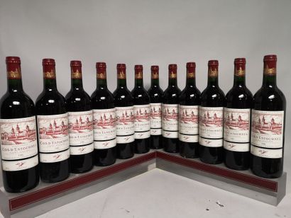 null 12 bouteilles Château COS D'ESTOURNEL - 2èGcc Saint Estèphe 1988

Caisse bois...