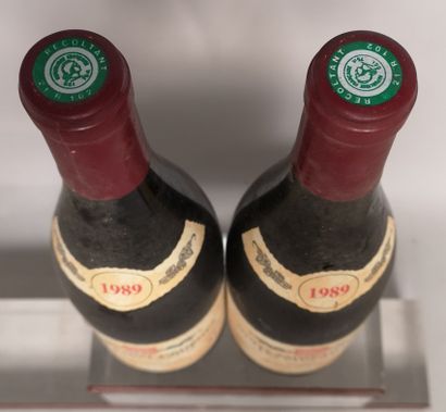 null 
2 bouteilles NUITS St. GEORGES 1er cru ""Les Vaucrains"" - Robert CHEVILLON...