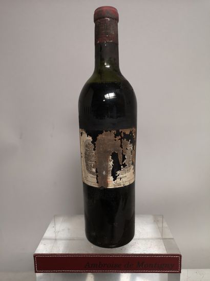 null 
1 bouteille Château LAFITE ROTHSCHILD - 1er Gcc Pauillac 1953
Etiquette en...