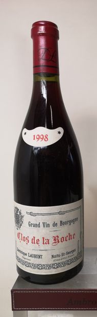 null 
1 bouteille CLOS de la ROCHE Grand cru - Dominique LAURENT 1998
