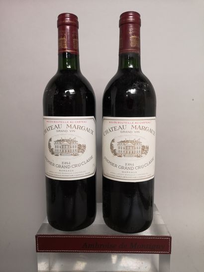 null 
2 bouteilles Château MARGAUX - 1er Gcc Margaux 1984
2 niveau bas goulot
