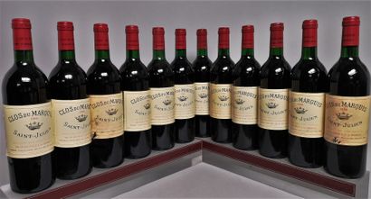null 12 bouteilles CLOS DU MARQUIS - Saint Julien En caisse bois. 1986

3 étiquettes...