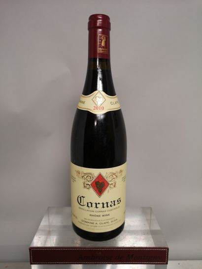null 
1 bouteille CORNAS - Domaine A. CLAPE 2010
