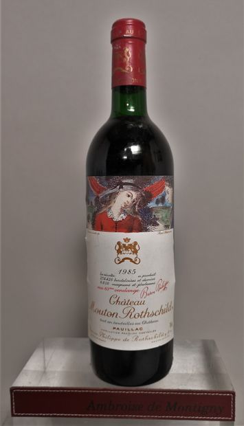 null 
1 bouteille Château MOUTON ROTHSCHILD - 1er Gcc Pauillac 1985
Niveau légèrement...