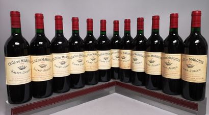 null 12 bouteilles CLOS DU MARQUIS - Saint Julien En caisse bois. 1986

5 étiquettes...