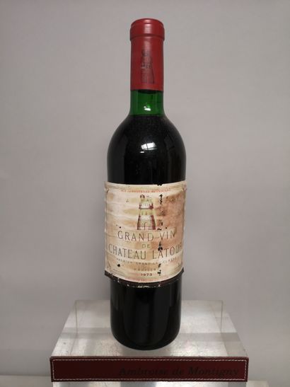 null 
1 bouteille Château LATOUR - 1er Gcc Pauillac 1973
