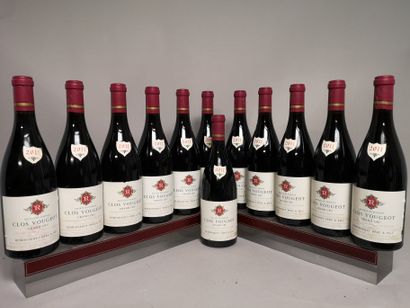 null 
12 bouteilles CLOS VOUGEOT ""Grand cru"" - REMOISSENET Père Fils 2011
Etiquettes...