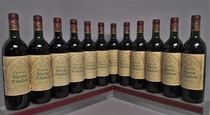 null 12 bouteilles Château GLORIA - Saint Julien 1986

6 étiquettes légèrement abîmées....