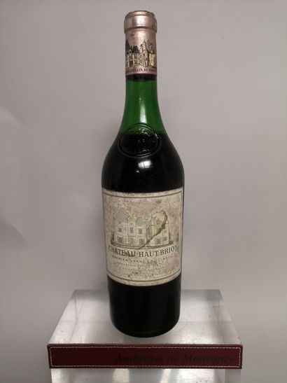 null 
1 bouteille Château HAUT BRION - 1er Gcc Pessac Léognan 1970
Etiquette tachée...