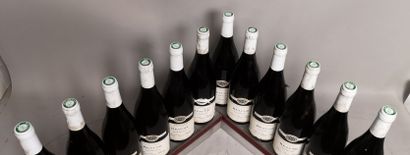 null 
12 bouteilles BEAUNE ""Les Prévoles"" - Domaine PRUNIER BONHEUR 2002
Etiquettes...