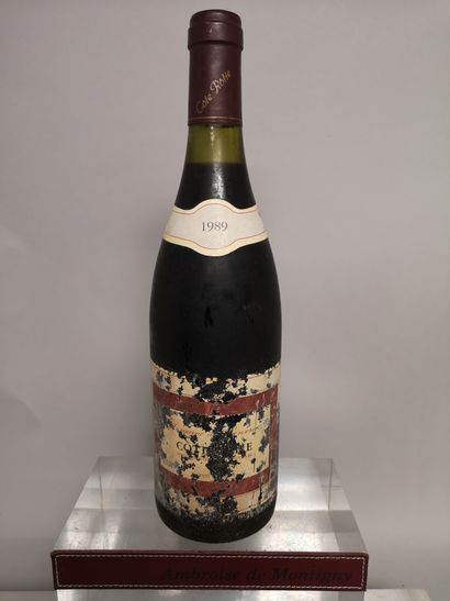 null 
1 bouteille CÔTE RÔTIE- Domaine de BONSERINE 1989


Etiquette abîmée. 
