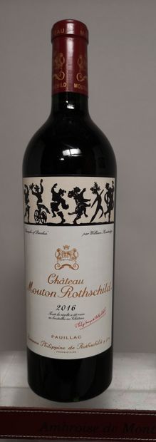 null 
1 bouteille Château MOUTON ROTHSCHILD - 1er Gcc Pauillac 2016
