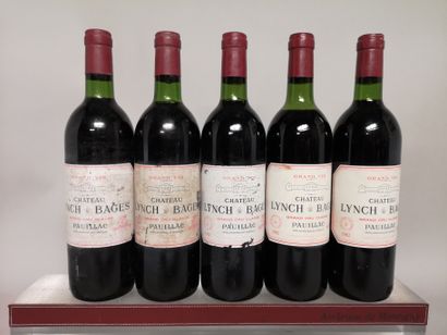 null 
5 bouteilles Château LYNCH BAGES - 5e Gcc Pauillac 1982




Etiquettes lég....