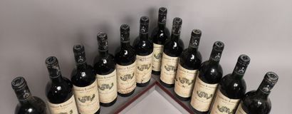 null 12 bouteilles Château LANESSAN - Haut Médoc En caisse bois 1989

Etiquettes...