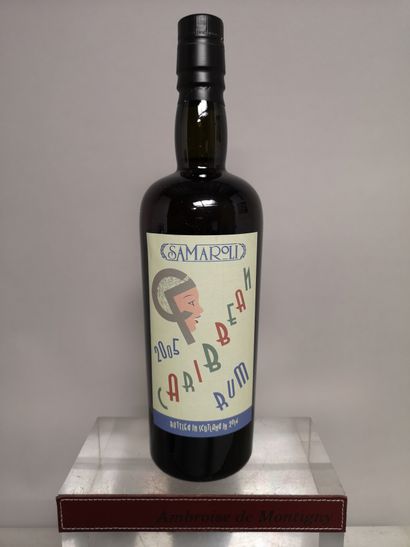 null 
1 bouteille RHUM - Samaroli "Caribbean Rum" 2005


Mis en bouteille en 2014,...