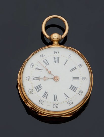 null GOLD POCKET WATCH 750 mm.
Gross weight : 26,4 g.