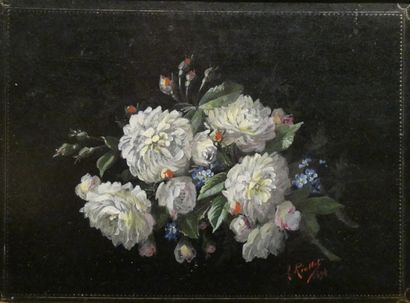null Attribué à Adolphe RIOTTOT, né en 1850

Nature morte au bouquet de fleurs sur...