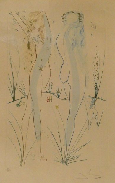 null Salvador DALI (1904-1989)

"Venus"

Engraving raised in stencil signed and numbered...