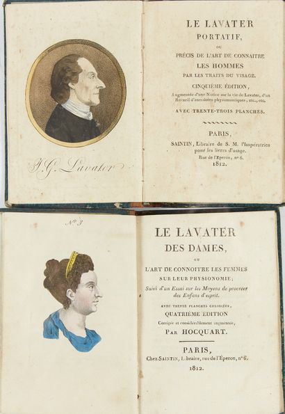 HOCQUART, Edouard. Le Lavater des Dames or the art of knowing women on their physinomy....