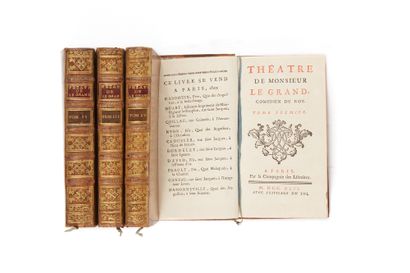 LEGRAND. Théâtre de Monsieur Le Grand, comédien du Roy. Paris, Compagnie des libraires,...