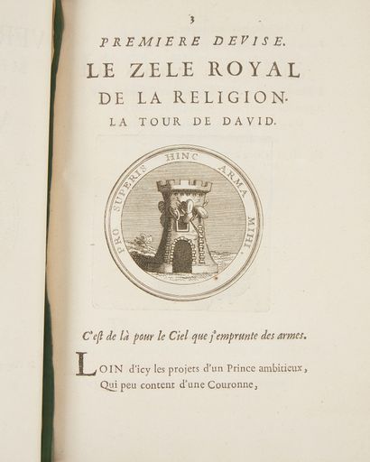 RECUEIL DIVERS. [Circa 1720]. 1 vol. in-4....