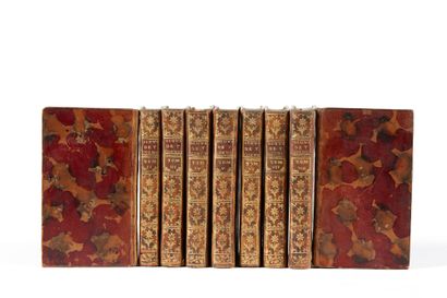 CORNEILLE, Thomas. Oeuvres. Paris, Damonneville, 1758. 9 vols. in-12. Full contemporary...