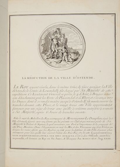 GOSMOND DE VERNON. Histoire des campagnes du Roy. Paris, chez l'Auteur, Le Sr Vanheck,...