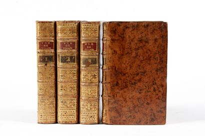 DUC DE VILLARS. Vie du Maréchal Duc de Villars. Paris, Moutard, 1784. 4 vol. in-12....