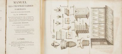 LOMBARD. Manual of bee owners, followed by historical notes. Paris, chez l'Auteur,...