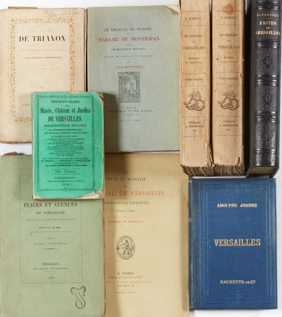 null [ENVIRON DE PARIS]. 1 lot de livres sur Versailles.
- Nouveau guide aux Musée,...