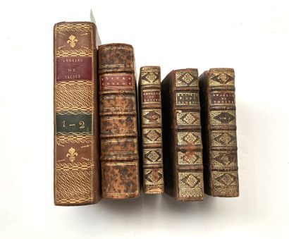 null Ensemble de 5 volumes.
- DUREAU DE LAMALLE. Tacite Nouvelle Traduction. Paris,...