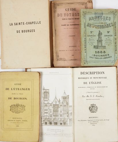 null Ensemble de 6 volumes et plaquettes :
- BOISSOUDY, A. de. La Sainte- Chapelle...