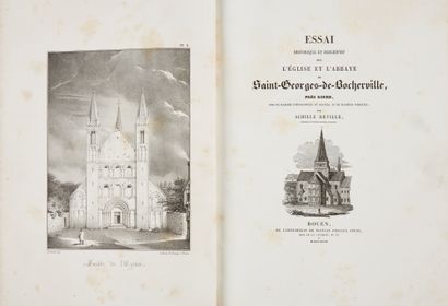DEVILLE, Achille. Essai historique et descriptif sur l'Église et l'Abbaye de St Georges...