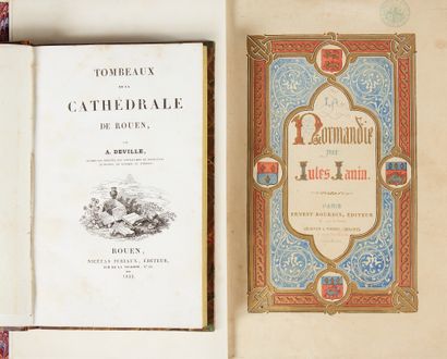 DEVILLE, A. Tombeaux de la cathédrale de Rouen. Rouen, Nicétas Périaux, 1883. 1 vol....