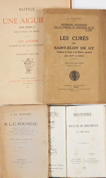null Ensemble de 4 volumes :
- CECYL, Aymé. Histoire du Royaume de Bois- Belle. Paris,...
