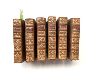null Dictionnaire Généalogique Héraldique Chronologique et Historique. Paris, 1757....