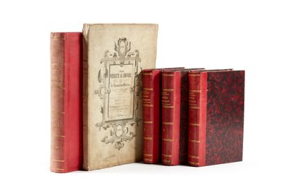 null Ensemble de 4 volumes :
- GRILLON DES CHAPELLES. Esquisses photographiques du...