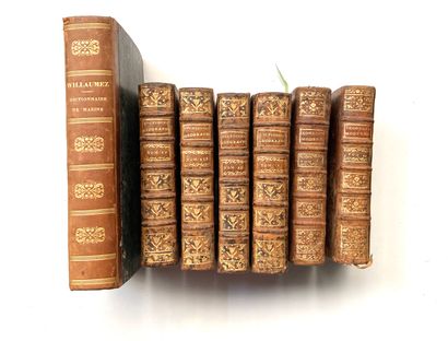 null Ensemble de 7 volumes.
- Dictionnaire Géographique Portatif de la France. Paris,...