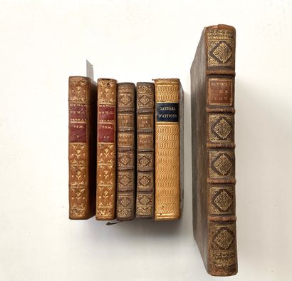 null Ensemble de 6 volumes.
- Mémoires de l'Abbé Terrai. À la Chancellerie, 1776....