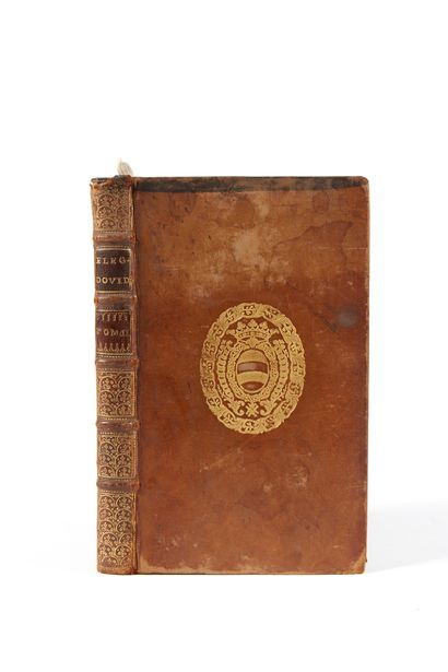 OVIDE. Les Élégies amoureuses. Cologne, Pierre Marteau, 1703. 1 vol. in-12. Plein...