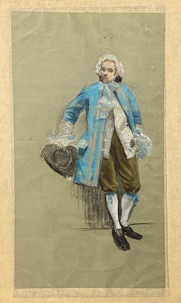 null Ecole française du début du XIXème siècle

"Homme en costume de l'époque"

Pastel...