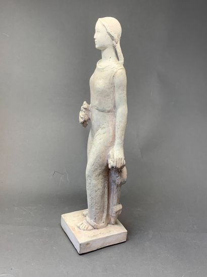 null Gilbert Auguste PRIVAT (1892-1969)

Sculpture en terre cuite blanche figurant...
