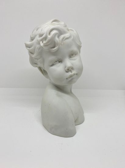 null Jules DALOU (1838-1902) d'après

Buste d'enfant en biscuit

Edition d'art de...