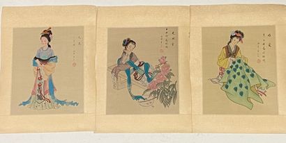 null ASIA


Set of six paintings on paper and fabric including: 


Ladies from the...