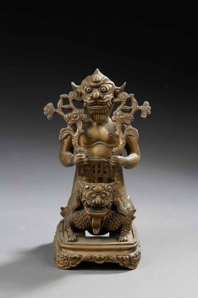 null JAPAN 


Bronze Buddha


H. 25,5cm