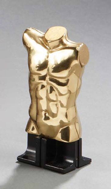 Miguel BERROCAL (1933-2006) Epiglastique sujet en bronze doré
Editions artcurial...